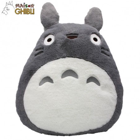 Coussins - Coussin Nakayoshi Totoro Gris - Mon Voisin Totoro