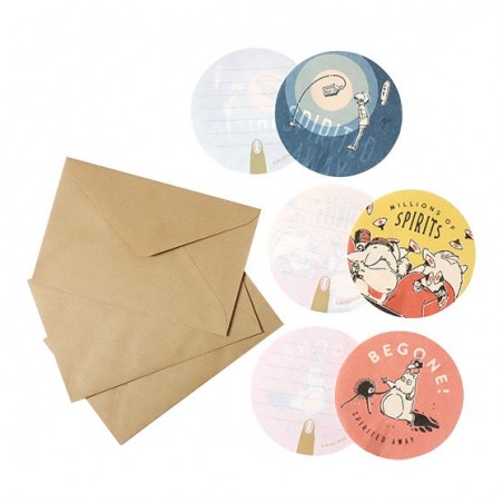 Cartes postales et Papier à lettres - Set papier à lettre Pastel - Le Voyage de Chihiro