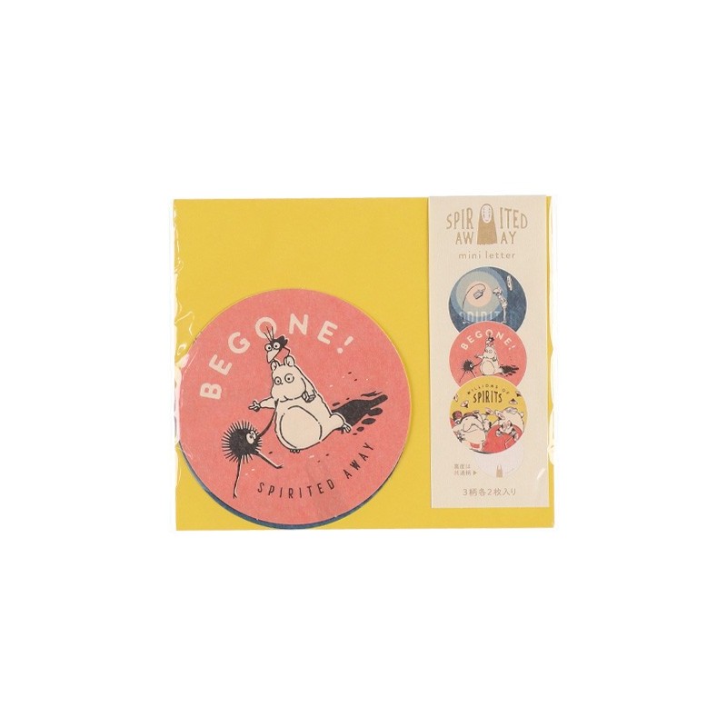 Postales y papel de cartas - Juego de papelería en colores pastel - El viaje de Chihiro
