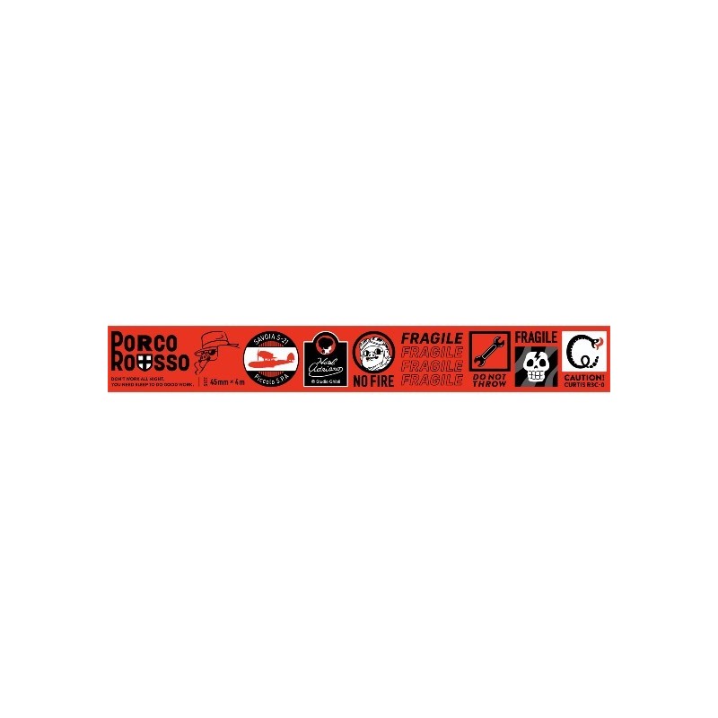 Petit matériel - Masking tape Large - Porco Rosso