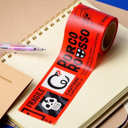 Small equipment - Wide Masking Tape - Porco Rosso