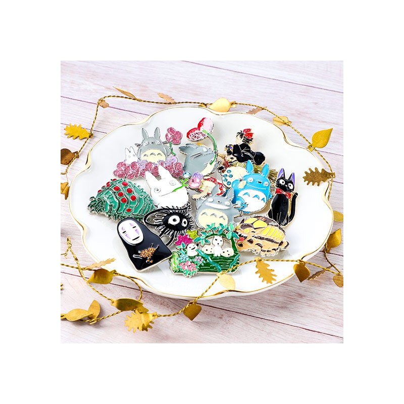 Kikis Delivery Service Inspired Enamel Pin Anime Witch Kiki Pin