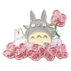 Metal Brooch Big and Small Totoro - My Neighbor Tororo