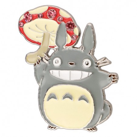 Pins - Metal Brooch Totoro Mushroom - My Neighbor Tororo