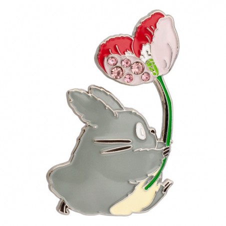 Pins - Metal Brooch Totoro Flower - My Neighbor Tororo