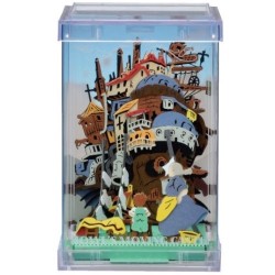 Teatros de papel - Cubo de teatro de papel Día de lavandería - El castillo ambulante