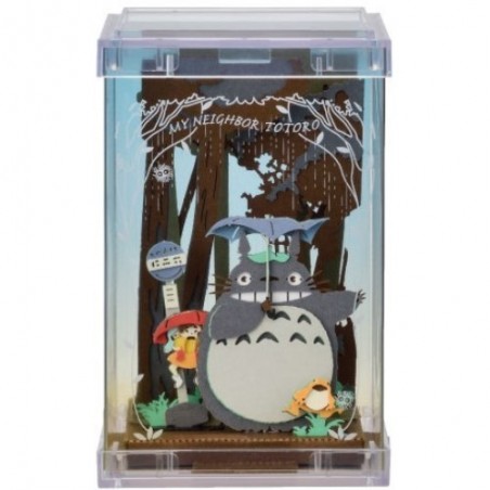 Arts and crafts - Paper Theater Cube The rain dance - My Neighbor Totoro