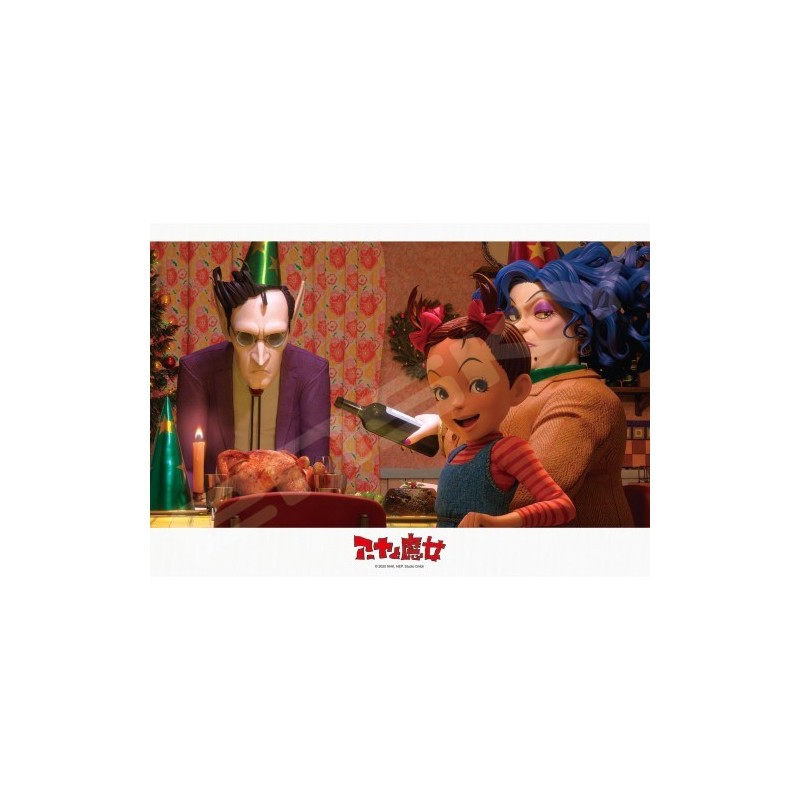 Jigsaw Puzzles - Stained glass Puzzle 208P Earwig & Family - Earwig and the Witch