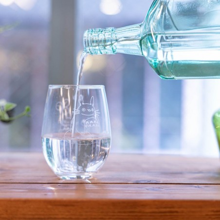 Kitchen and tableware - Etched Glass Totoro & White Clover - My Neighbor Tororo