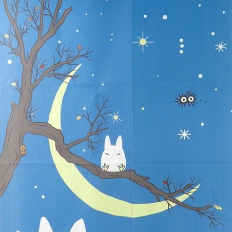 Curtains - Curtains Totoro Winter Sky - My Neighbor Totoro