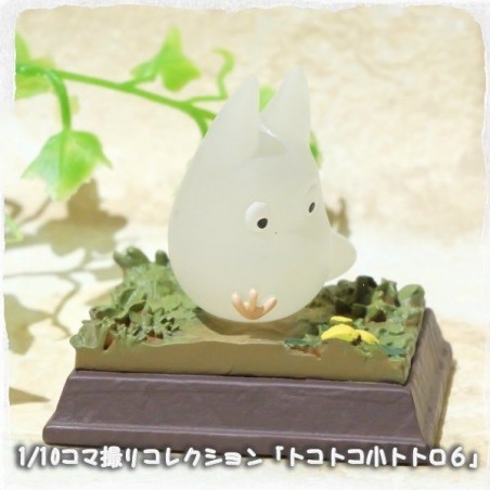Statues - Statue Collection Stop Motion Totoro Blanc Course Pose 6 - Mon Voisin