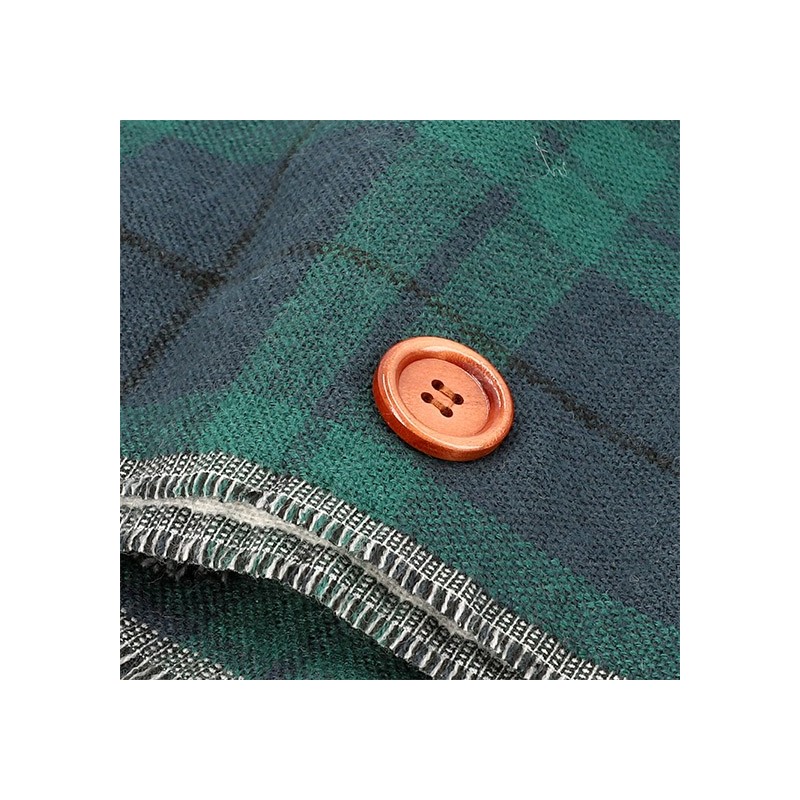 Textile - Étole avec accroche Totoro motifs à carreaux - Mon Voisin Totoro