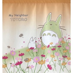 Rideaux - Rideaux Totoro Fleurs - Mon Voisin Totoro