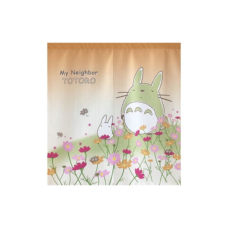 Curtains - Curtains Flowers Totoro - My Neighbor Totoro