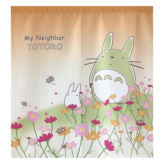 Noren rideaux de porte japonais Mon Voisin Totoro motif Sakura main image 0
