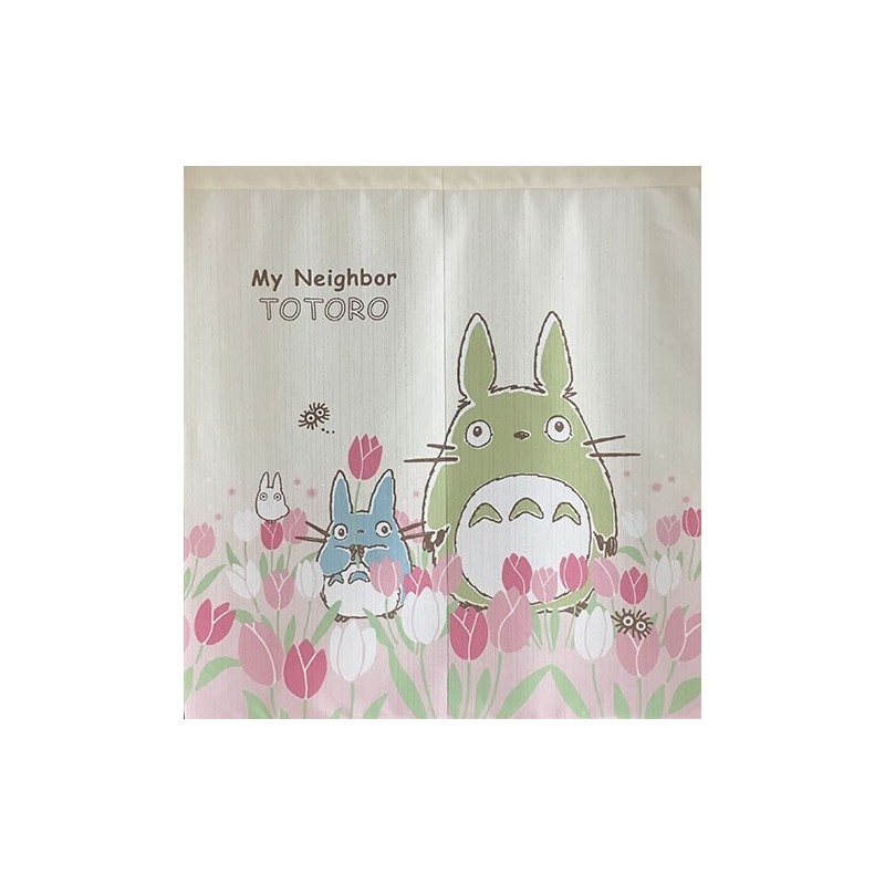 Curtains - Curtains Tulips Totoro - My Neighbor Totoro