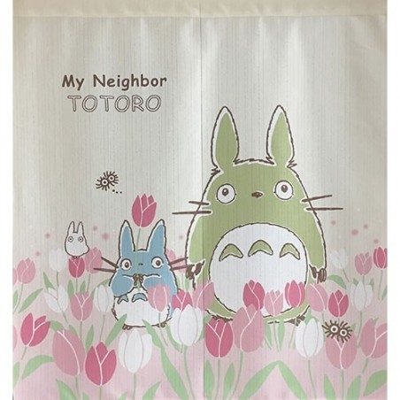 Curtains - Curtains Tulips Totoro - My Neighbor Totoro