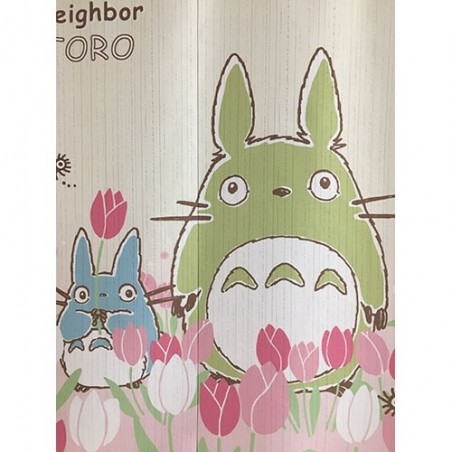 Curtains - Curtains Tulips Totoro - My Neighbor Totoro