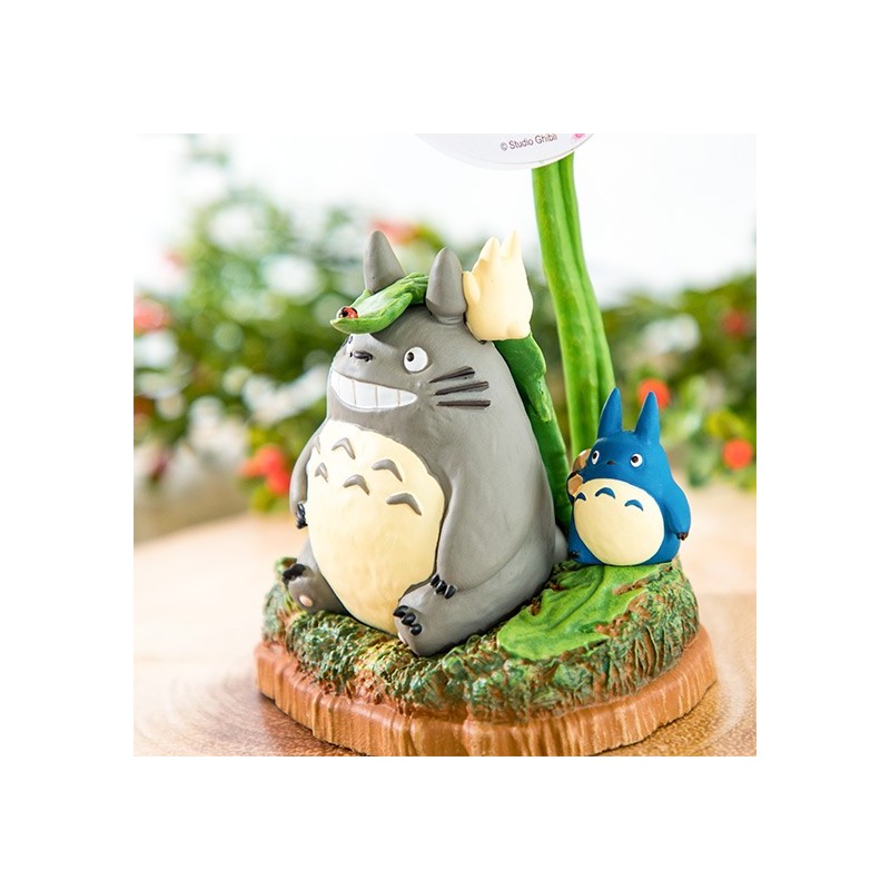 Estatuas - Estatua de Totoro y sus amigos bajo un diente de león - Mi vecino Totoro