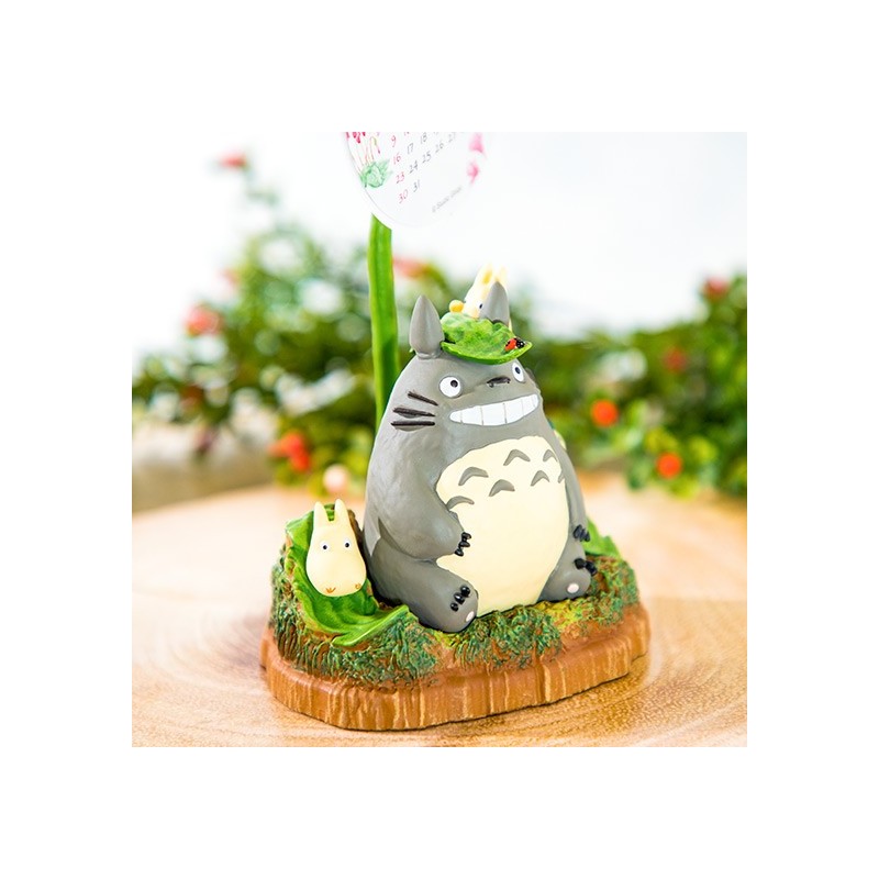 Estatuas - Estatua de Totoro y sus amigos bajo un diente de león - Mi vecino Totoro