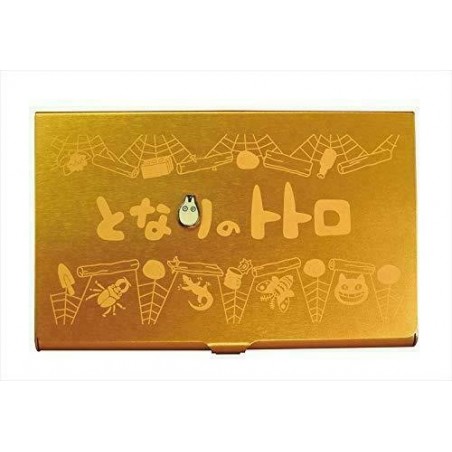 Accessories - Metal Card Case Totoro Opening Orange - My Neighbor Tororo