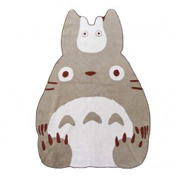 Linge de maison - Serviette silhouette Totoro 80 x 115 cm - Mon voisin Totoro