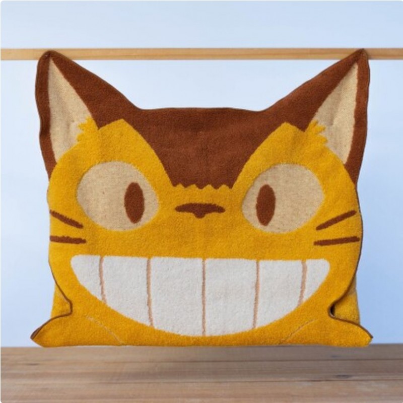 Household linen - Towel Catbus silhouette 87 x 120 cm - My neighbor Totoro