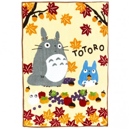 Linge de maison - Couverture Totoro Automne - Mon Voisin Totoro