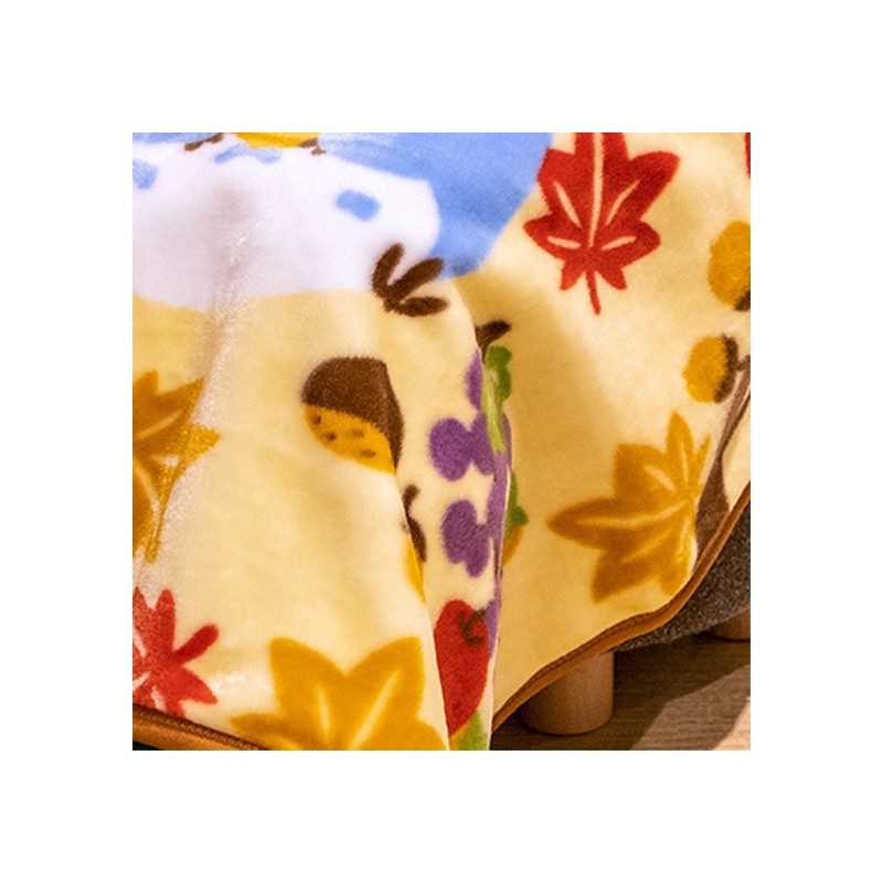 Household linen - Plaid Totoro Autumn - My Neighbor Totoro