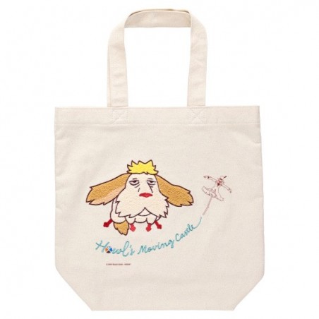 Bags - Embroidery Canvas Tote bag Flying Heen - Howl's Moving Castle