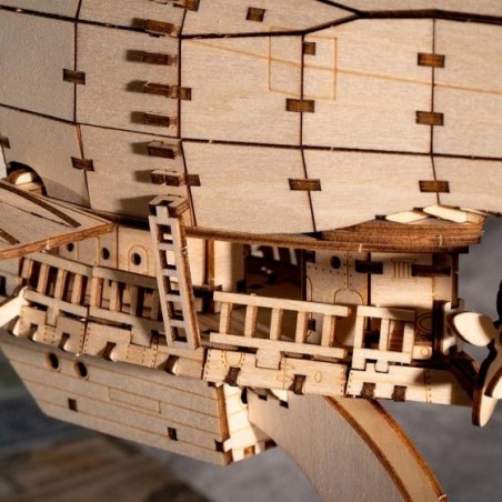 Loisirs créatifs - Maquette en bois Kigumi Tiger Moth - Le Château dans le ciel