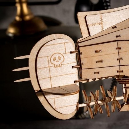 Arts and crafts - Wood Model Kigumi Tiger Moth - Castle in the Sky