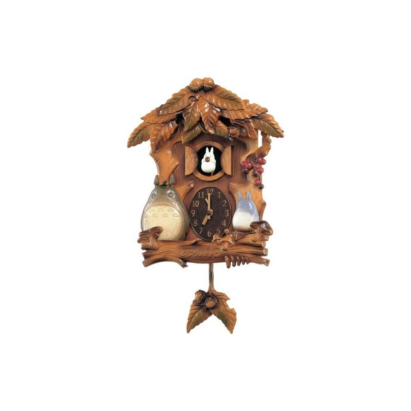 Décoration - Cuckoo Clock Wooden Leaves - My Neighbor Totoro