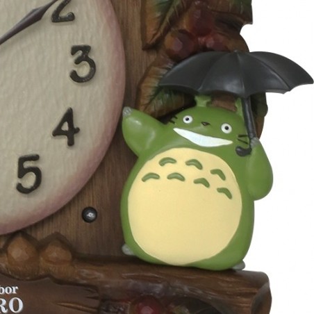 Horloge à balancier Couronne de feuilles - Mon Voisin Totoro
