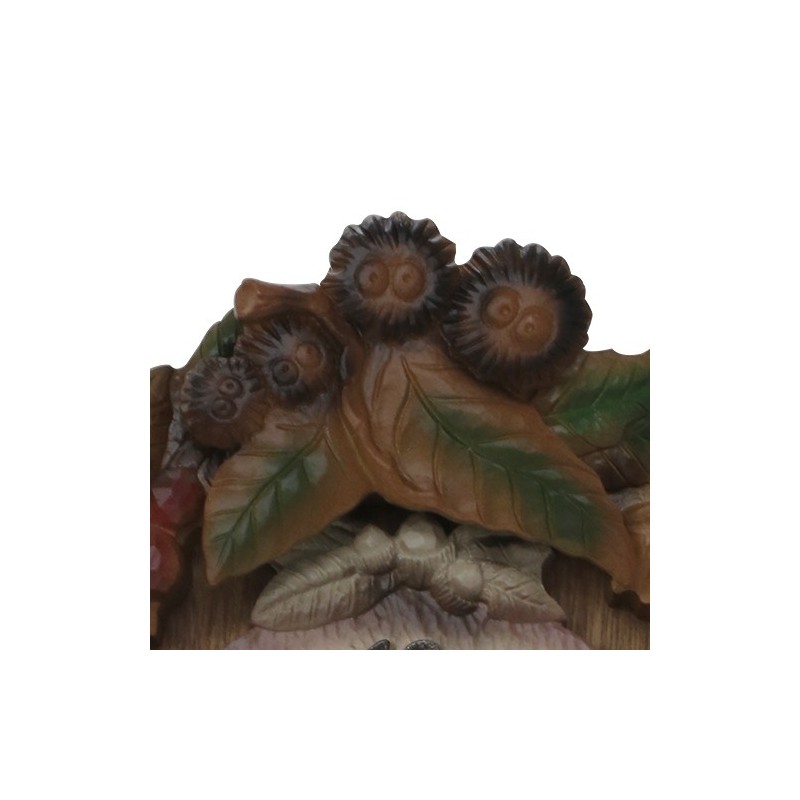 Décoration - Horloge à balancier Couronne de feuilles - Mon Voisin Totoro