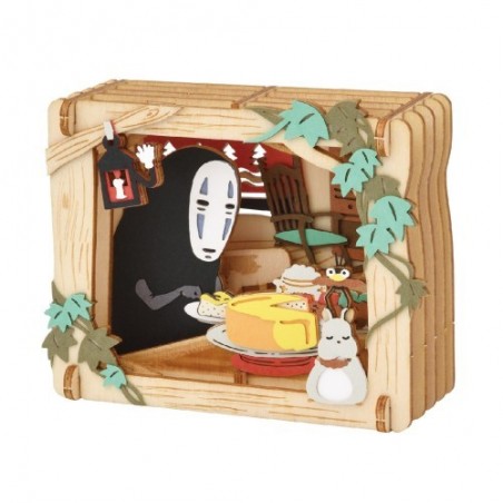 Arts and crafts - Paper Theater Wood Style No Face’s dessert - Spirited Away