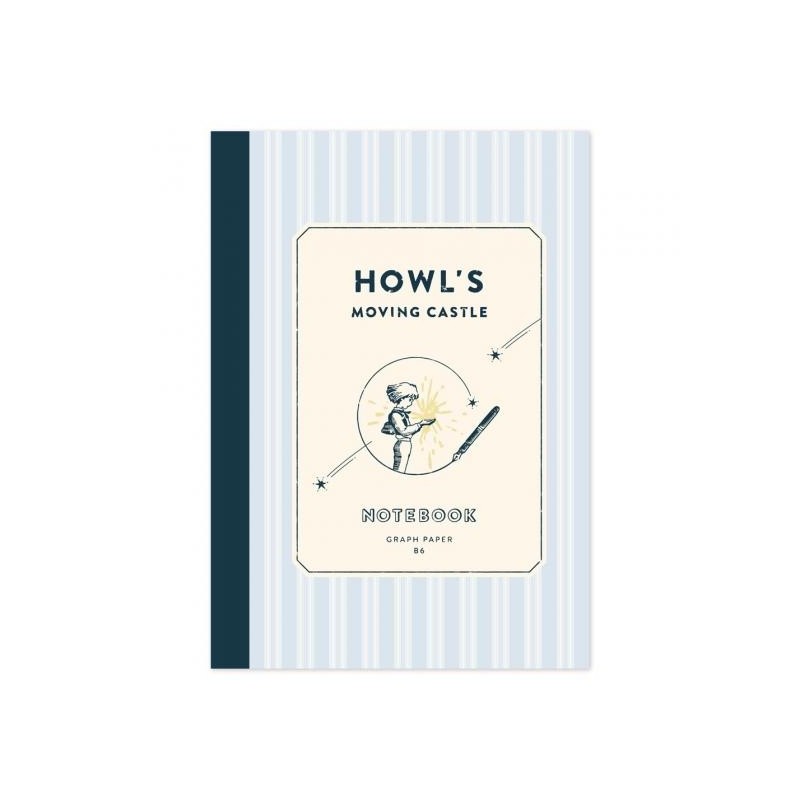 Notebooks and Notepads - Stripes Notebook 12,8 X 18,2 cm - Howl's Moving Castle
