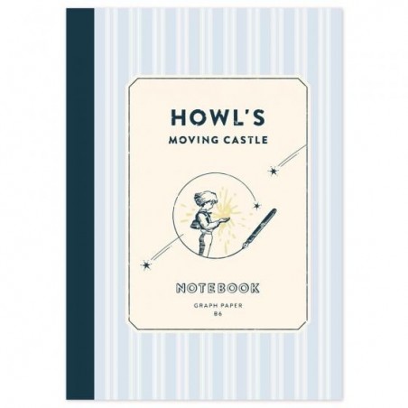 Notebooks and Notepads - Stripes Notebook 12,8 X 18,2 cm - Howl's Moving Castle