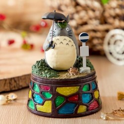 Accessory box Totoro and the bus stop - My Neighbour Totoro