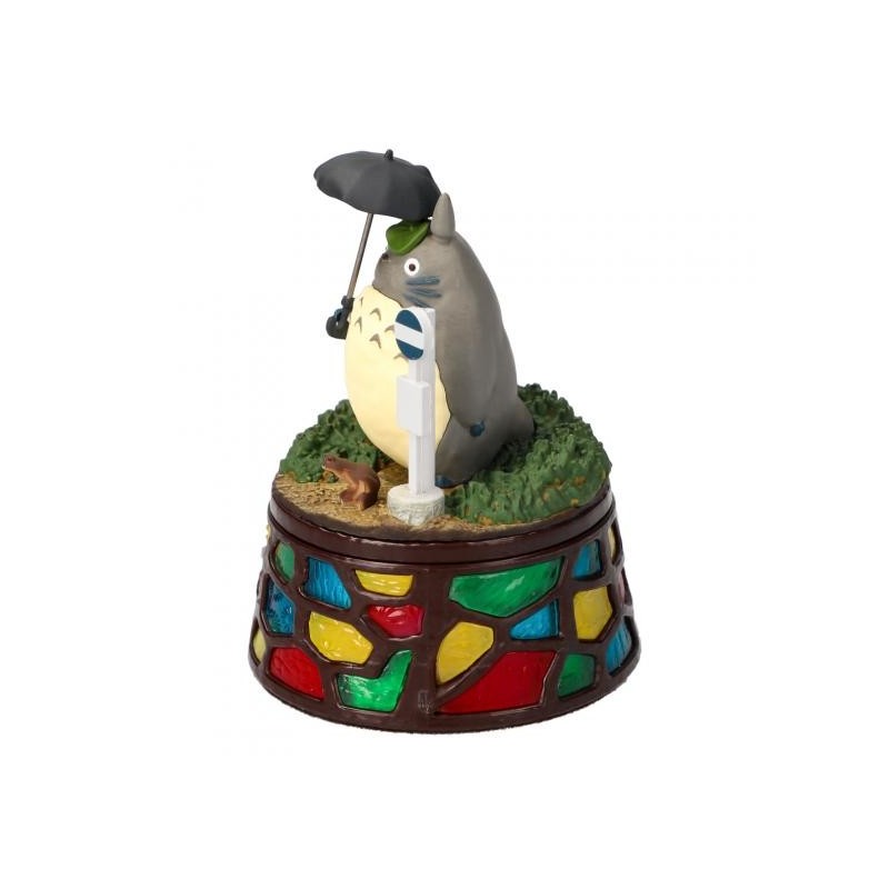 Accessory box Totoro and the bus stop - My Neighbour Totoro