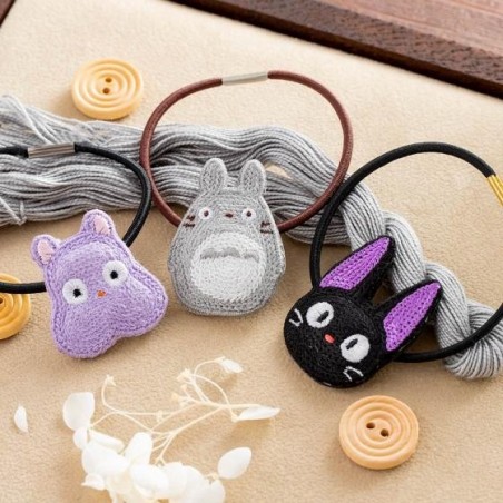 Accessoires - Élastique Broderie Totoro Gris - Mon Voisin Totoro