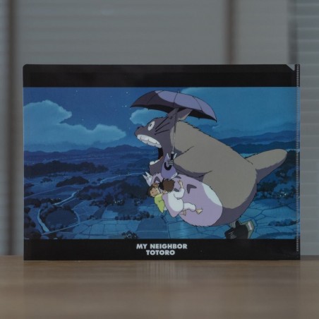 Storage - A4 Size Clear Folder Walk of the night sky - My Neighbour Totoro