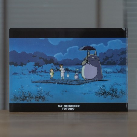 Storage - A4 size Clear Folder Night - My Neighbour Totoro