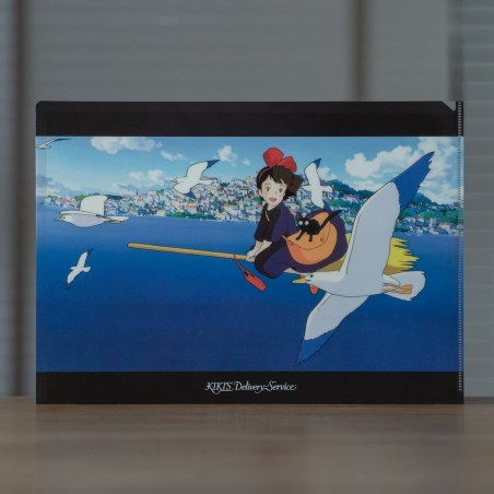 Storage - A4 size Clear Folder On the sea - Kiki's Delivery Service