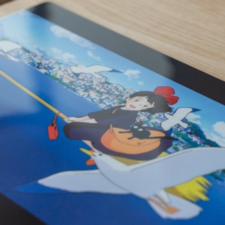 Storage - A4 size Clear Folder On the sea - Kiki's Delivery Service