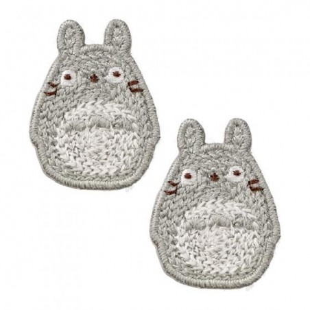 Jewellery - Earrings Embroidery serie Totoro - My Neighbour Totoro