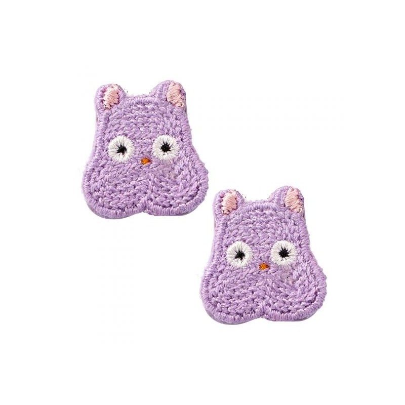 Bijoux - Bijou Boucle d’oreilles à Clips Broderie Boh Mouse - Le Voyage De Chi
