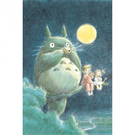 Puzzle - Puzzle 1000P Totoro joue de l’ocarina - Mon Voisin Totoro