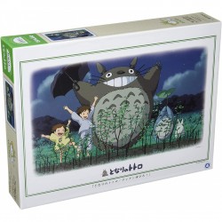 Rompecabezas - 1000P Puzzle danza de la lluvia - Mi vecino Totoro