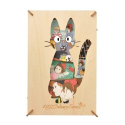 Théâtres de papier - Théâtre de papier Style bois Silhouette Jiji - Kiki la petite sorcièr
